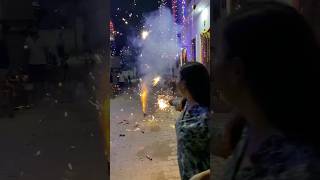 Mene fode patake fireworks crakers diwali [upl. by Meagan]