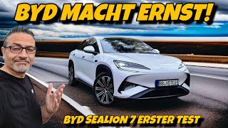 BYD Sealion 7 erster Test Deutschland muss aufpassen Top Leasing konditionen dazu elektroauto [upl. by Eintirb]