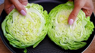 This is so delicious I eat a lot of cabbage this season Fresh cabbage recipes Cabbage steaks [upl. by Cristina]