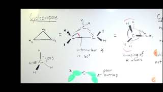 cyclopropane conformational analysis [upl. by Anada]