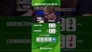 Greenstein ama betar shorts pokerbrasil pokerpro poquer [upl. by Calhoun]