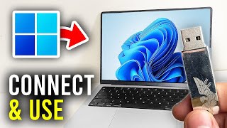 How To Connect amp Use USB Flash Drive On Windows  StepbyStep Guide 2024 [upl. by Pohsib]