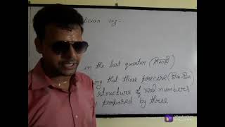 Axiomatic Study of Real Number Lecture1 [upl. by Shalne]