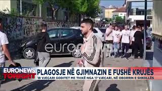 Plagosje në gjimnazin e Fushë Krujës [upl. by Koffman]