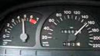 Opel Vectra A 18i Acceleration 0160 kmh [upl. by Galateah733]