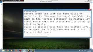 How to play Fifa 15 PC without graphics card [upl. by Wixted842]