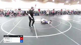 55 Kg Rnd Of 64  Marcus Blaze Perrysburg Wrestling Club Vs Kekoa Ogawa Central Catholic Wrestli [upl. by Ades]