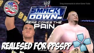 WWE SD HCTP PPSSPP Beta Released By Mineplex VL SVR 2011 MOD [upl. by Essilem]