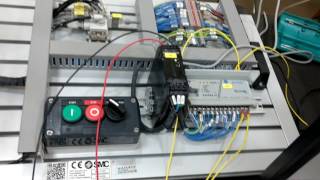 Electropneumatic using PLC [upl. by Orelia263]