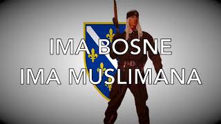 Ima Bosne Ima Muslimana  Bosnian War Song by National Radio [upl. by Seraphim]