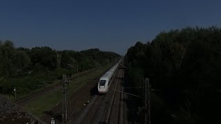 Zugverkehr in LangenFlugsicherung [upl. by Leummas140]