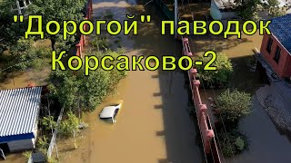 «Дорогой» паводок жители Корсаково 2 терпят убытки Хабаровск Наводнение [upl. by Durman]