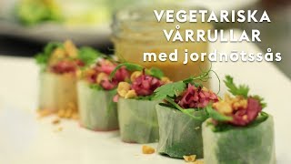 Så gör du VEGETARISKA VÅRRULLAR [upl. by Rosario]