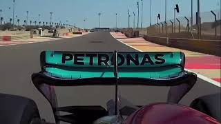 Mercedes W13 Extreme Porpoising  Formula 1 Testing 2022 [upl. by Osy]