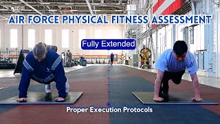 USAF Physical Fitness Assessment Instructions [upl. by Sardse431]