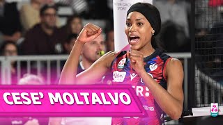 CESE MOLTALVO MVP All points in Roma  Bergamo  Lega Volley Femminile 2425 [upl. by Ylle]