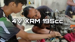 XRM 125 4V HEAD [upl. by Yenttirb]