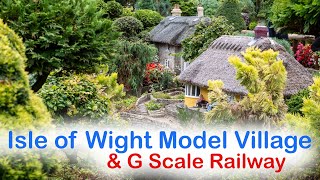 Isle of Wight Model Village and G Scale Model Railway [upl. by Ahsiloc]