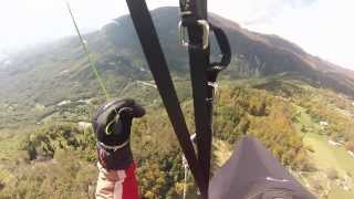 Nesreča z jadralnim padalom  Paragliding accident [upl. by Eddra]