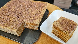 No bake coffee custard cake [upl. by Laine]