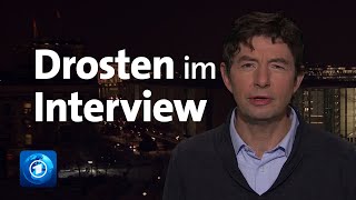 Drosten im tagesthemenInterview quotWir brauchen jetzt schnelle Entscheidungenquot [upl. by Rockel]