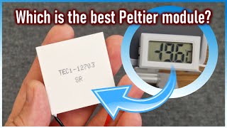 Which is the best Peltier module for your project test 1 [upl. by Naamann]