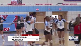 KCBD High School Volleyball Highlights [upl. by Yrreg]