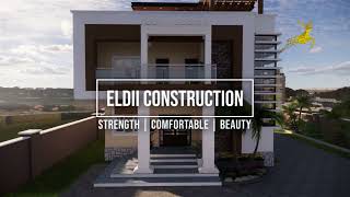 Modern House Design  3D Home Design  eldii constructions [upl. by Lleroj]