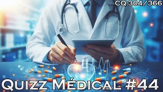 Quizz Médical 44  Les Nerfs Crâniens  CQ304 [upl. by Reddy863]