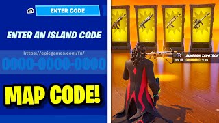 ALL MYTHIC UNRELEASED Items in Fortnite Creative MAP CODE VAULTED Items [upl. by Nemrak]