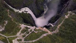 Vøringsfossen Norwegian Scenic Route Hardangervidda [upl. by Harbot]