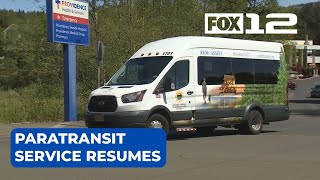 Clatsop County limited paratransit bus service resumes using ODOT grant [upl. by Plantagenet]