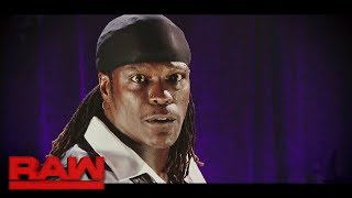 RTruth interrupts Goldusts latest motion picture proclamation Raw May 29 2017 [upl. by Yrailih]