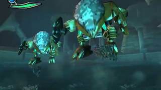 Bionicle The Game custom Bohrok fight PS2 [upl. by Rubinstein]