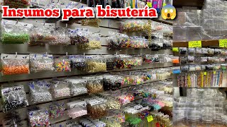 😱INSUMOS PARA BISUTERÍA 😱 quotArtículos de Merceríaquot 💸 SUPER ECONOMICOS [upl. by Eyahc]