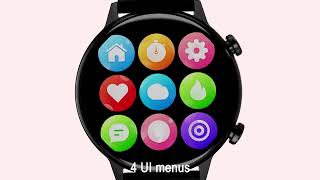 Ceas Smartwatch DamaTechGS® Ecran AMOLED HD 11 inch [upl. by Rehpitsirhc303]