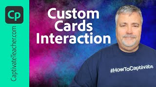 AllNew Adobe Captivate  Custom Cards Interaction [upl. by Gerson616]