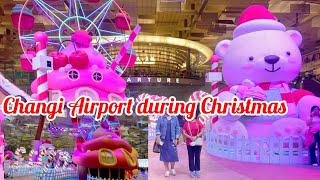 Changi Airport during Christmas  Tuoi Singapore [upl. by Alyson215]