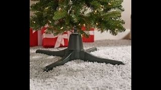 Rotating Christmas Tree Stand with 2 way Remote [upl. by Martinson]