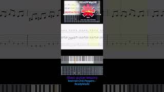 Best Guitar Lesson Red Hot Chili Peppers  ReadyMade [upl. by Mattah]