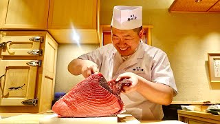 SUSHI RESTAURANT You Should Visit on YOUR TRAVELS to TOKYO：Asakusa Sushisei OMAKASEJAPAN [upl. by Hilliary]