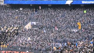 ArmyNavy game 121314 cadets jumping to Tsunami [upl. by Moguel530]