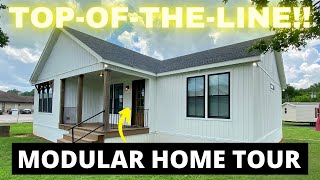 Topoftheline modular home See the best of the best Chances mobile home world tour [upl. by Lanni303]