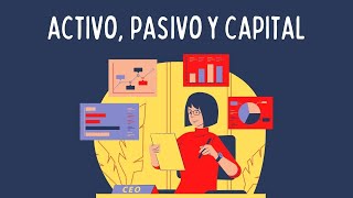 Activo pasivo y capital Contabilidad básica [upl. by Salas]