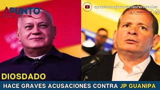 Diosdado hace graves acusaciones contra JP Guanipa  Apunto en Vivo 221024 [upl. by Fadas]