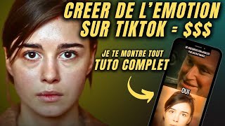 Comment et pourquoi créer de lÉMOTION sur TIKTOK [upl. by Vocaay]