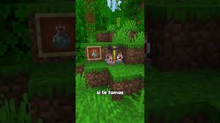 Cómo sobrevivir a la arena y grava en Minecraft Bedrock 🤔 [upl. by Ngo]