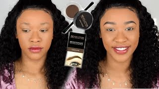 BROW POMADE TUTORIAL  MAKEUP REVOLUTION [upl. by Klug23]