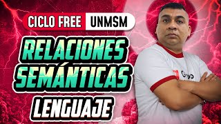 LENGUAJE  Relaciones Semánticas CICLO FREE 📢 [upl. by Tolmann992]