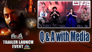 Q amp A with Media  Tantra Trailer Launch Event  Ananya Nagalla  NTV ENT [upl. by Nnairam]